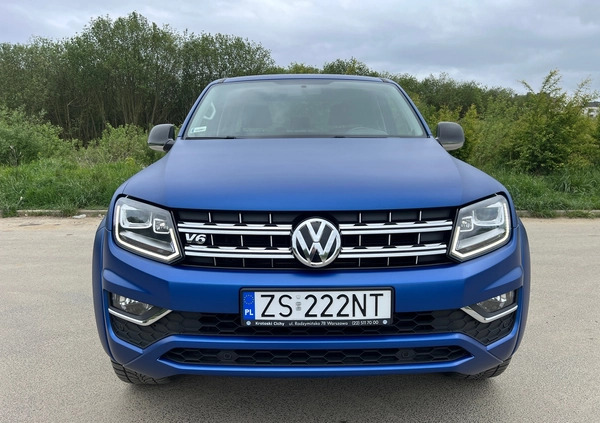 Volkswagen Amarok cena 122500 przebieg: 245000, rok produkcji 2017 z Szczecin małe 277